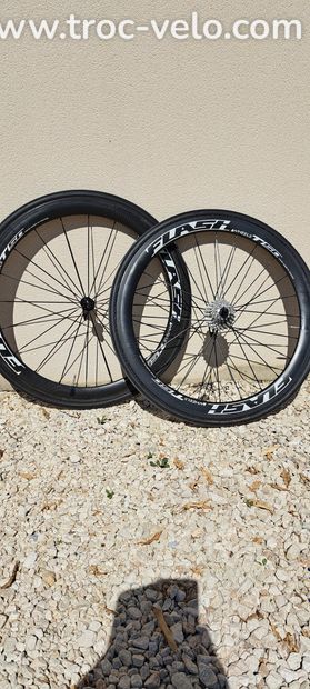 Paires roues carbone flashwheels T50  - 1