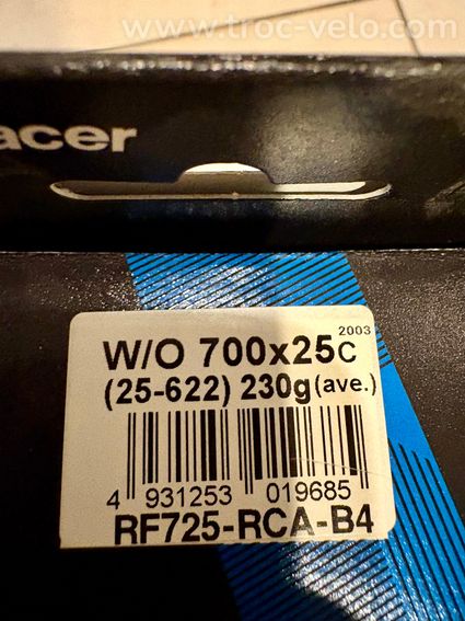 Pneu route Race A Evo 4 - 700x25 - NEUF - 7