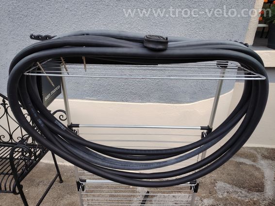 Lot de 7 Chambre à air de 700x23 à 700x32 valve Presta 80 mm