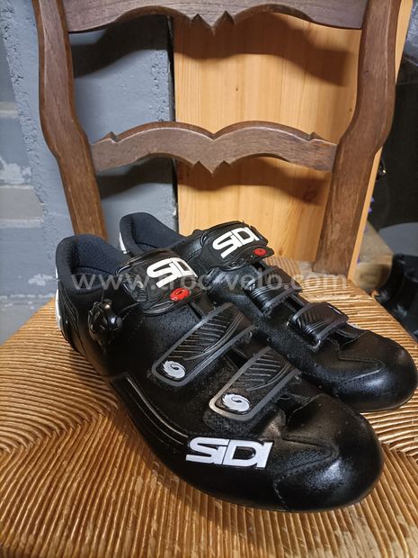 Chaussures velo SIDI semelle en carbone