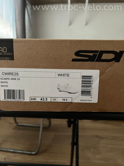 Chaussures vélo, SIDI, Scarpe wire 2s, 43,5 - 4