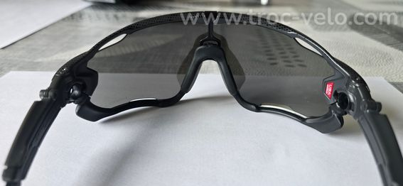 Paire de lunettes Oakley Jawbreaker Hi Res Matte Carbon Prizm Black - 3