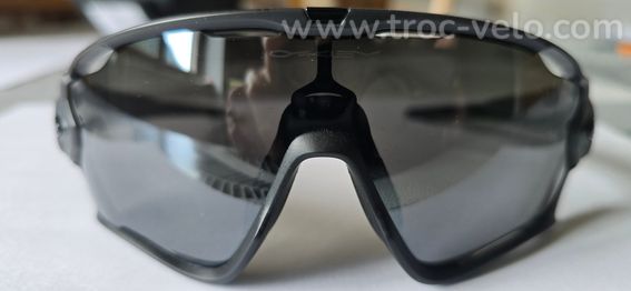 Paire de lunettes Oakley Jawbreaker Hi Res Matte Carbon Prizm Black - 7
