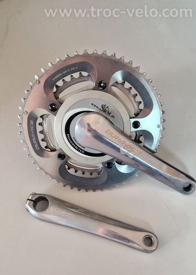 Pédalier SRM shimano dura-ace manivelle 175