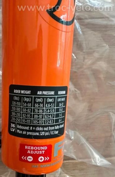 Fourche Fox 36 150mm Live valve - 3