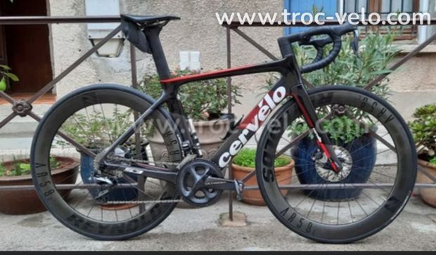 Cervelo S3 rouge/noir 2020 Ultegra Di2 disque - 2