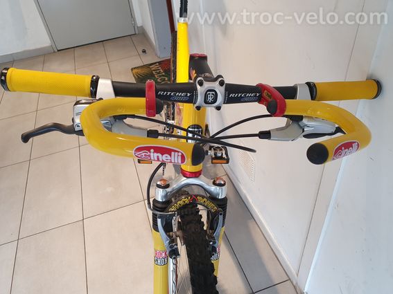 VTT Vintage de collection : TREK OCLV Y33 modèle 1996 -taille M/L - équipé SHIMANO XTR - Roues MAVIC - 10