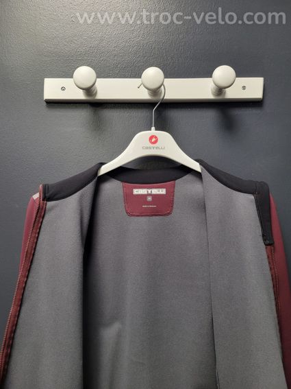 Veste Castelli Espresso Air Light pourpre -15% - 5