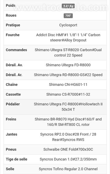 Scott Addict 10 (moins de 600km) - Ultegra - État impeccable - 5