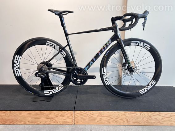 FACTOR O2 VAM – BLACK CHROME – TAILLE 52 – SHIMANO ULTEGRA Di2