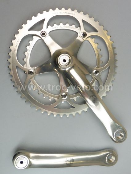 Pédalier Campagnolo Chorus 170mm 50/42T 2x8 Vitesses Carré, Alu, Plateau Inclus, Neuf