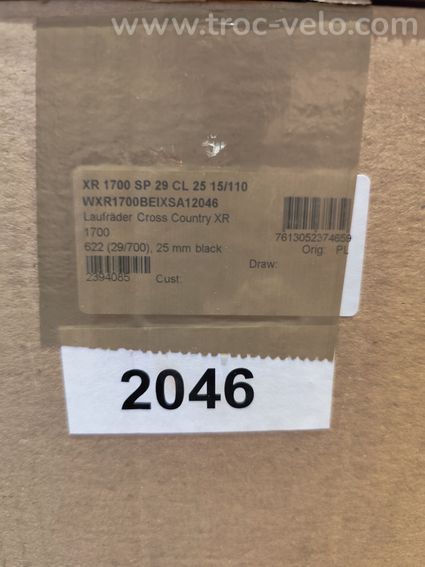 Roue Dt Swiss XR 1700 29 pouces neuve  - 7
