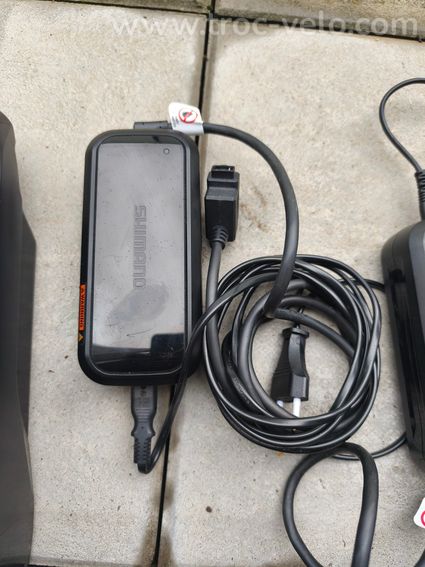 2 BATTERIES SHIMANO STEPS BT-E8010+ 2 CHARGEURS EC-E6002 - 2