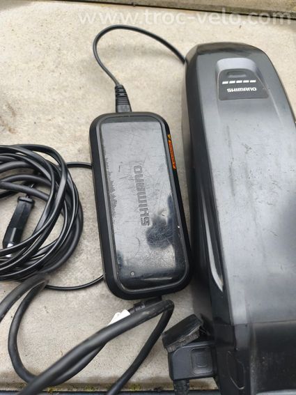 2 BATTERIES SHIMANO STEPS BT-E8010+ 2 CHARGEURS EC-E6002 - 6