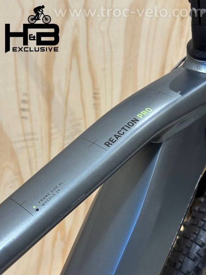 Cube Reaction Hybrid Pro 625 29 pouces VTT électrique Shimano Deore 2022 - 8