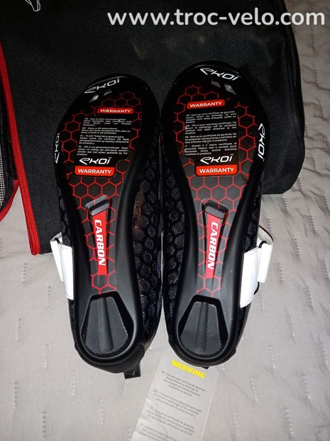 Chaussures triathlon EKOI carbon 44 - 3