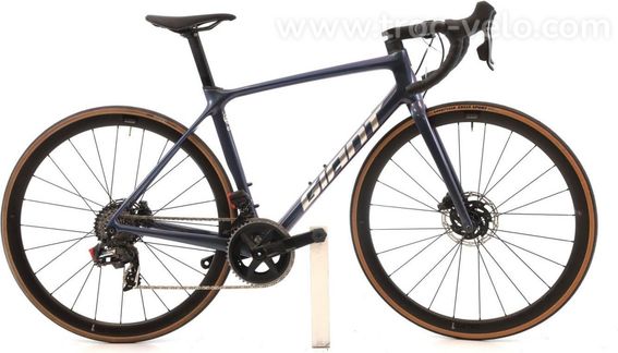 Produit Reconditionne Giant Tcr Advanced Pro 0 Axs 12v Bleu Velo De Route Tres Bon Etat