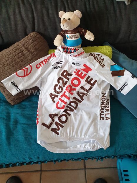 Maillot M/C AG2R Citroen taille XL - 1