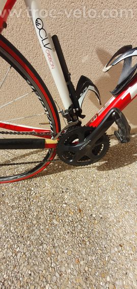 TREK DOMANE 5.2 CARBONE ROUGE – ULTEGRA TRIPLE – T.52 – 10V - 3