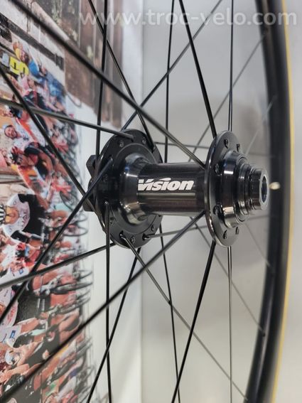 Paire de roues Vision Team I23 30mm aluminium - 3