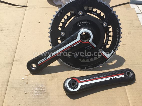 Pedalier potentiométre FSA Kforce 53-38