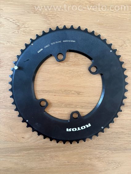 Pédalier plateau extérieur rotor
