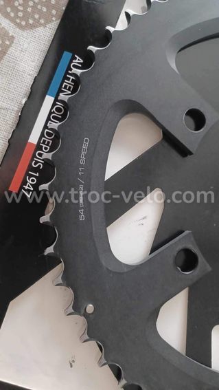 TA Plato Zéphir (52 dientes | 9/10 velocidades | ø110mm exterior | pla TA Plato Zéphir (52 dientes | 9/10 velocidades | ø110mm exterior | pla