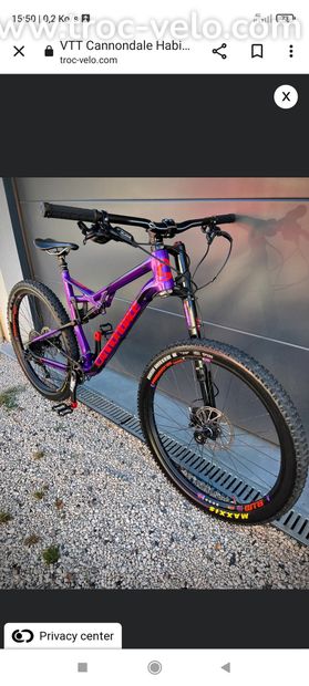 VTT Cannondale habit carbon se  - 1