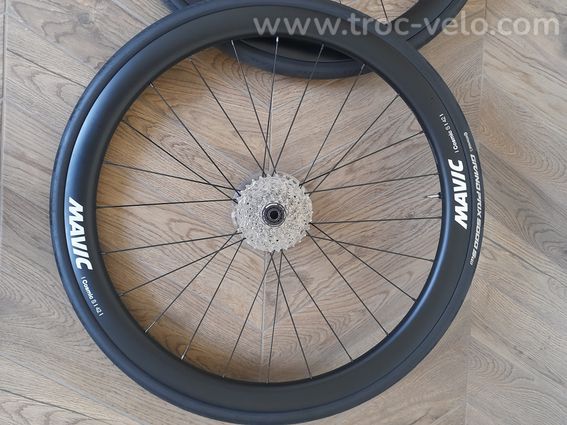 Paire de roues carbone Mavic - 2