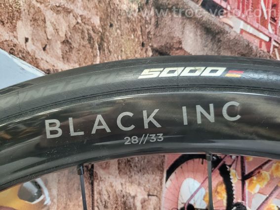NEUF ! Paire de roues carbone Black Inc 28/33 - 4