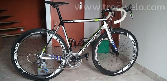 vélo route cannodale supersix evo red taille 54 - 4
