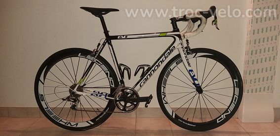 vélo route cannodale supersix evo red taille 54 - 5