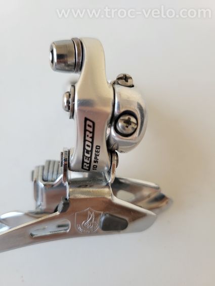 Dérailleur avant Campagnolo record 10 vitesses à collier 28.6mm - 4