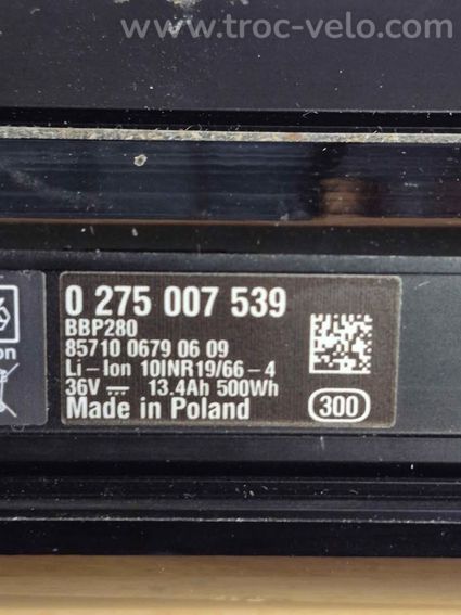 Batteries Powerpack 500Wh Bosch BBP 280 - 3