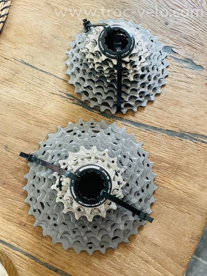 🔥réservées🔥Lot de 2 cassettes Shimano Dura Ace 9200 12V ! 11/30 11/34 - 2