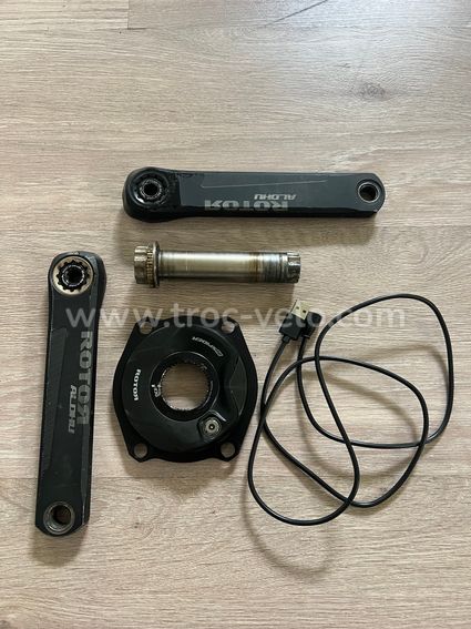 Pédalier capteur de puissance ROTOR ALDHU INspider  - 2