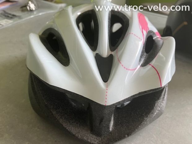 Casque BTwin blanc - 1