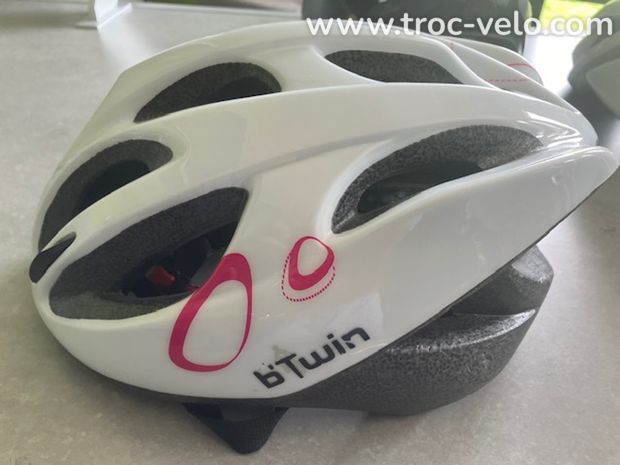 Casque BTwin blanc - 3