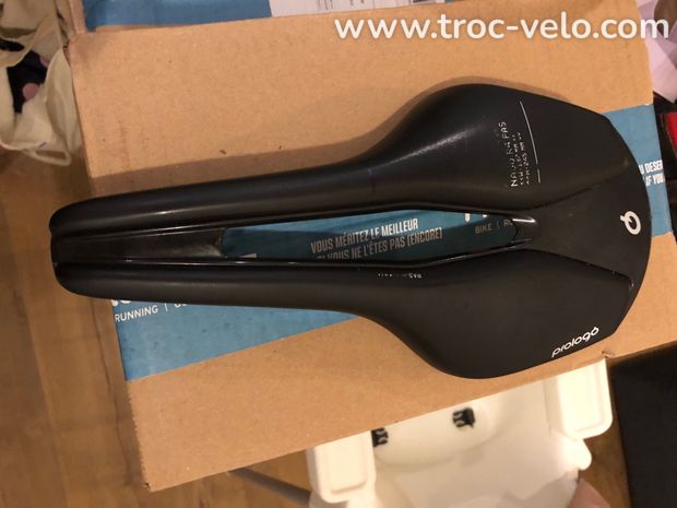 Selle Prologo NAGO R4 PAS NACK rails carbone - 1