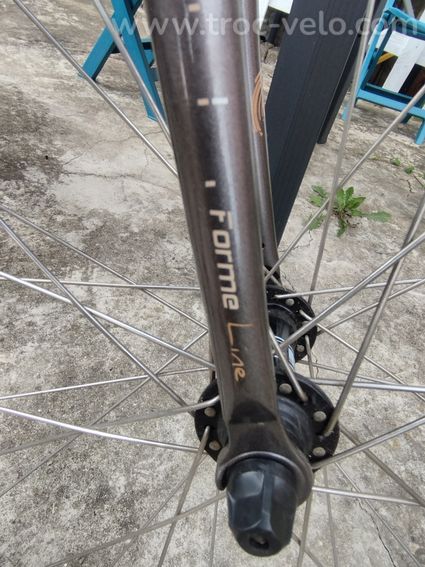 Vélo de route cintre droit Btwin Forme 2 Taille S - 5