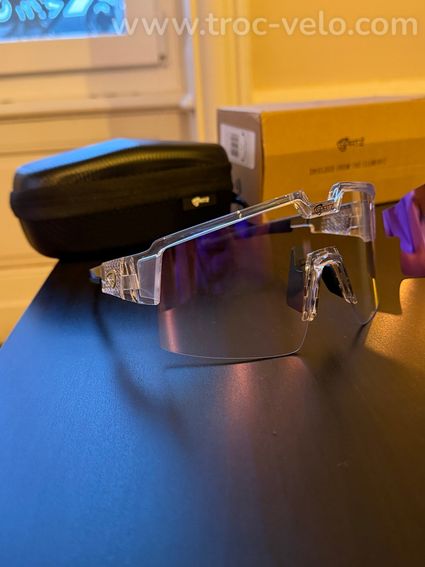 Lunettes Spatzwear Shield Lite Glasses Translucent Pink - 3