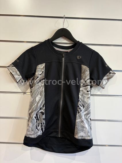 Maillot Cycliste Femme Pearl Izumi Elite Series - Blanc/vert - Taille M - Fermeture éclair Complète