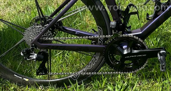 LOOK 795 BLADE RS 2 CHAMELEON THUNDER BLUE SATIN 2025 / BLACK SATIN GLOSSY DISC - 3