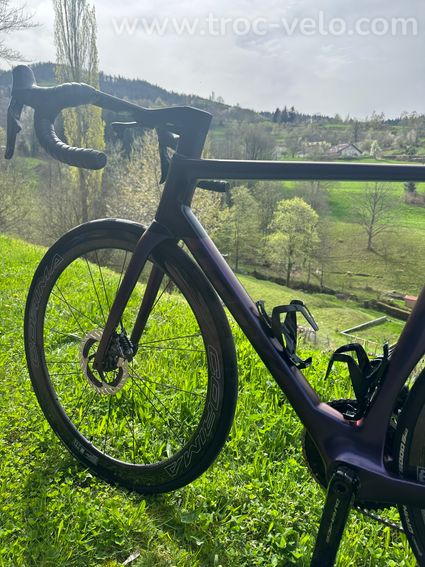 LOOK 795 BLADE RS 2 CHAMELEON THUNDER BLUE SATIN 2025 / BLACK SATIN GLOSSY DISC - 7
