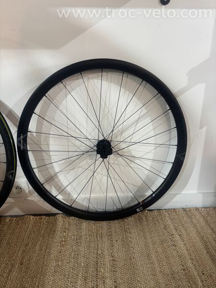 Paire de roue vélo man carbone - 3