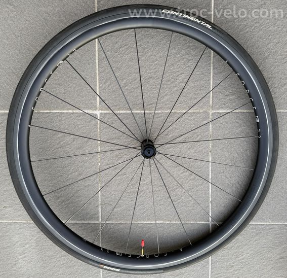 Roue avant 700C x 33, à patins, montage artisanale (TOPWHEELS) - 8