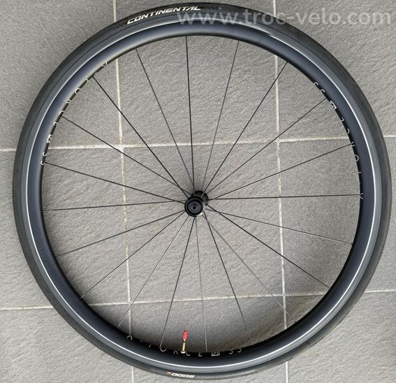 Roue avant 700C x 33, à patins, montage artisanale (TOPWHEELS) - 10
