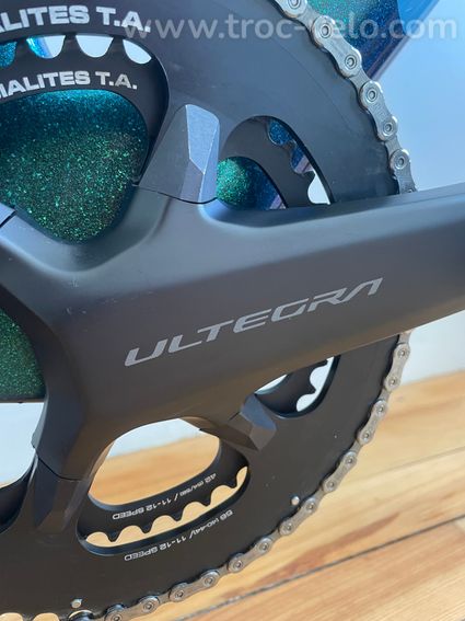 Vélo de route Cervélo Caledonia-5 Ultegra DI2 - 12V Vert oasis - 7