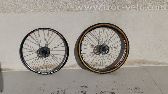 Roues Miche Cross DX boyaux - 2