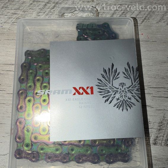 Chaîne SRAM Rainbow PC XX1 Eagle 12 Vitesses POWER CHAIN Power-Lock - 2